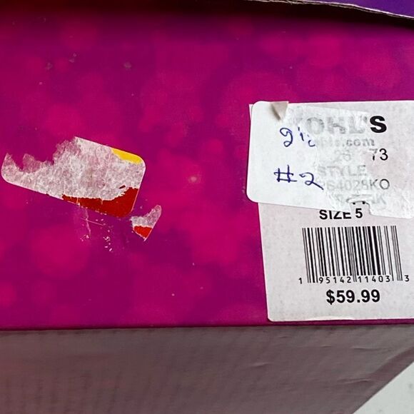 NIB Disney Princess Kids Girls Belle Slip-On Casual Shoes - Multicolor - Size 5 - Picture 11 of 11